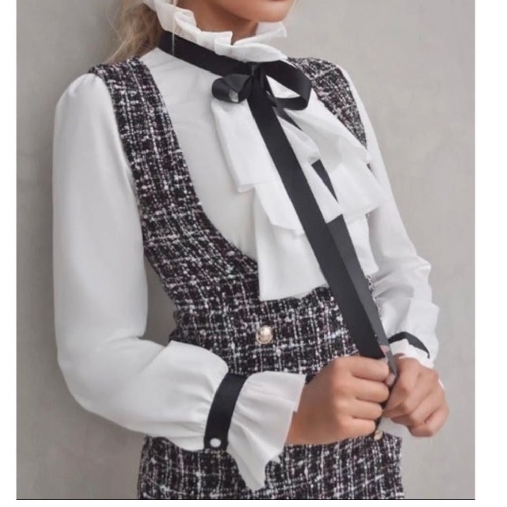 Dress and blouse set